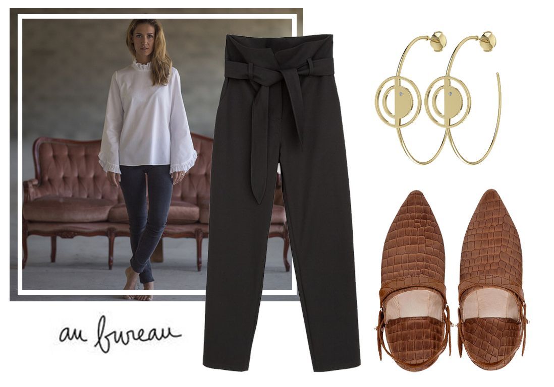Comment porter un pantalon classique femme ?