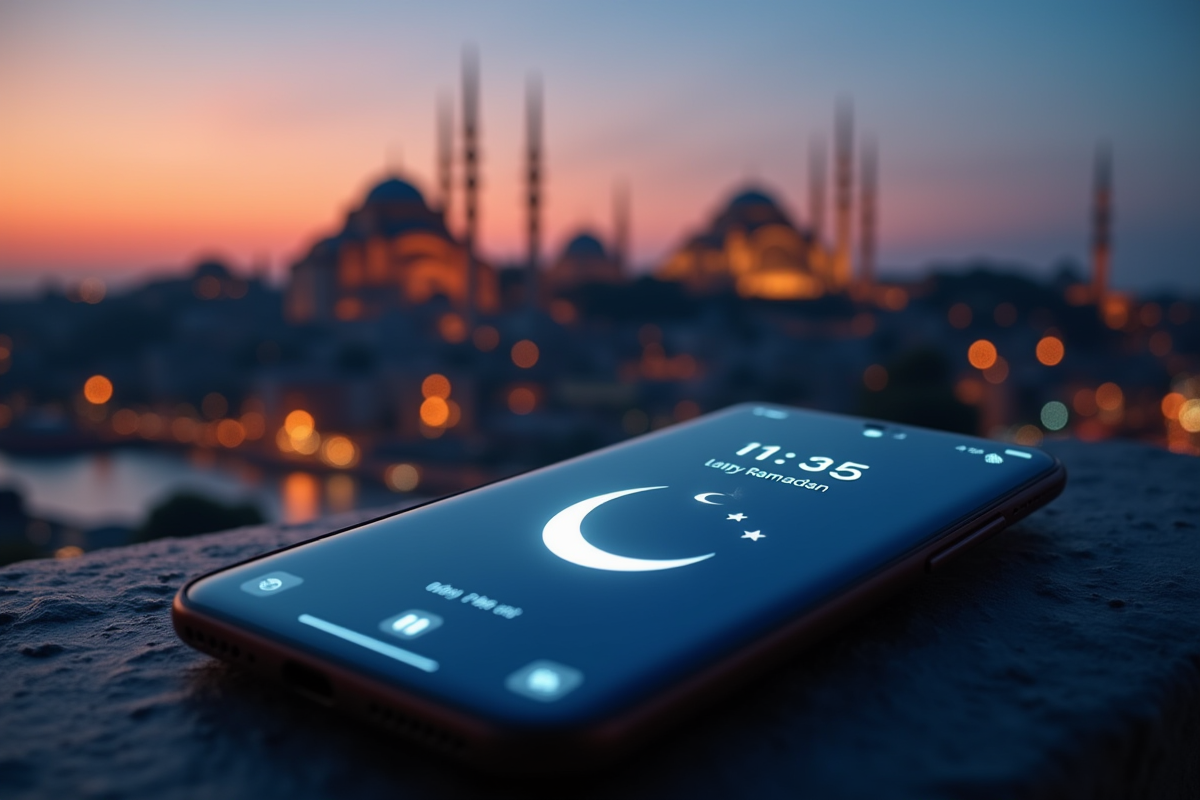 horloge ramadan
