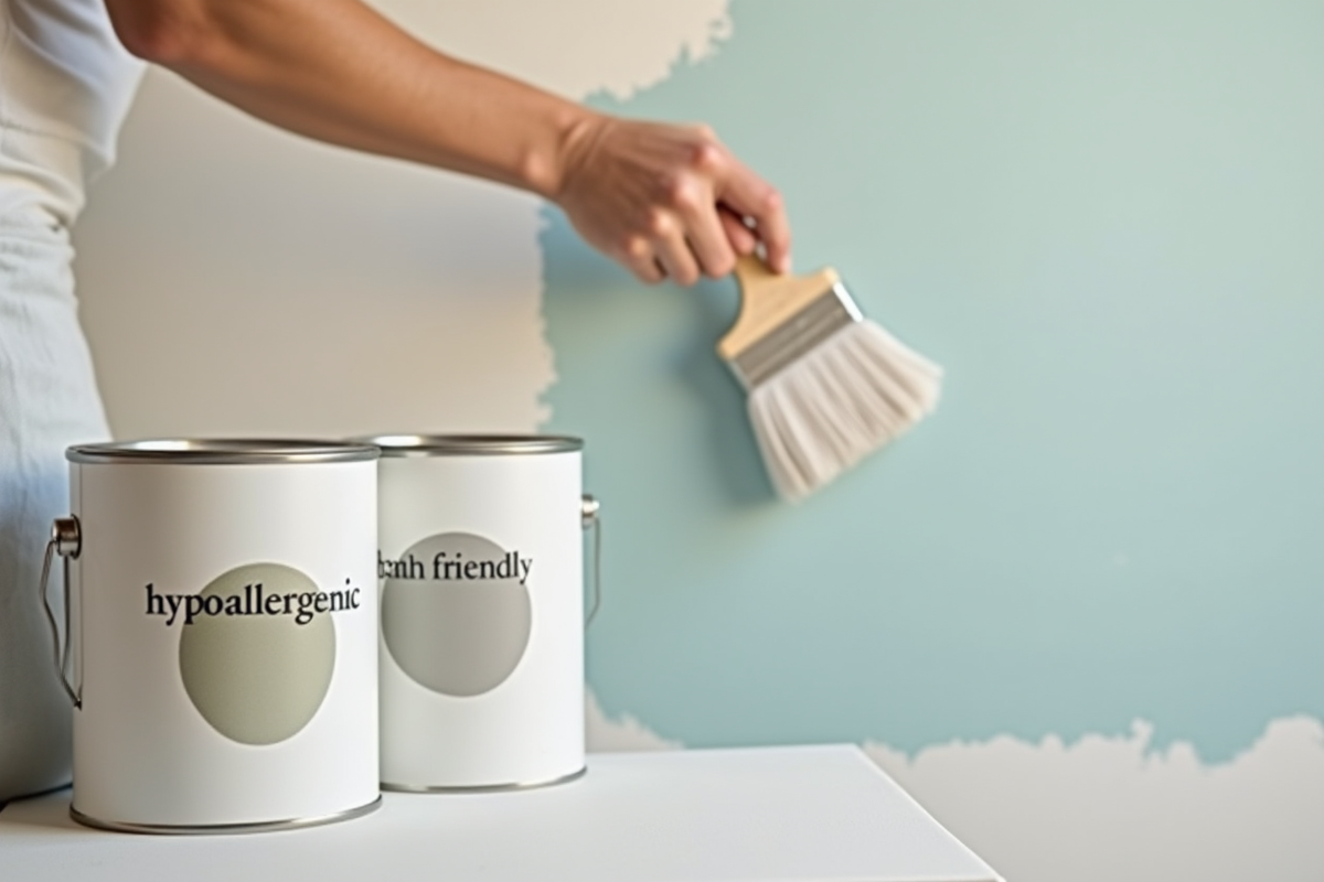 peinture hypoallergénique