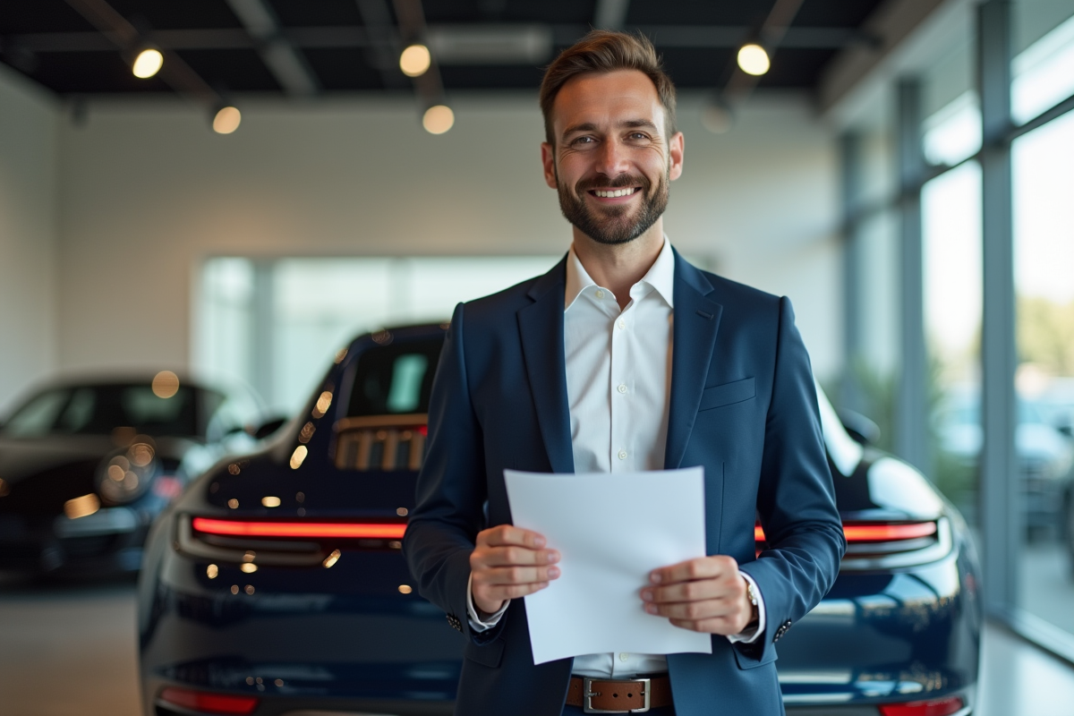 vendeur porsche