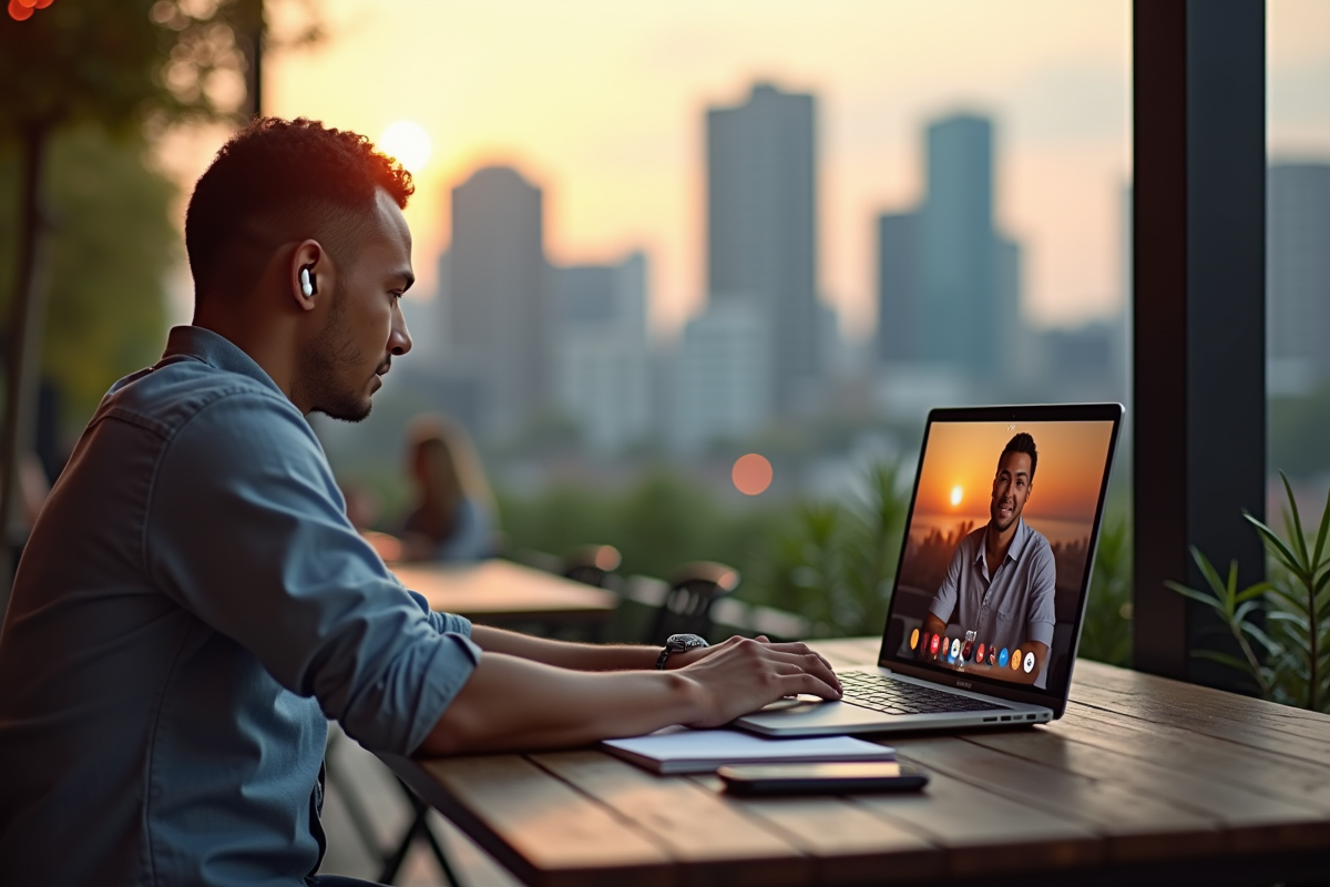 travail distance