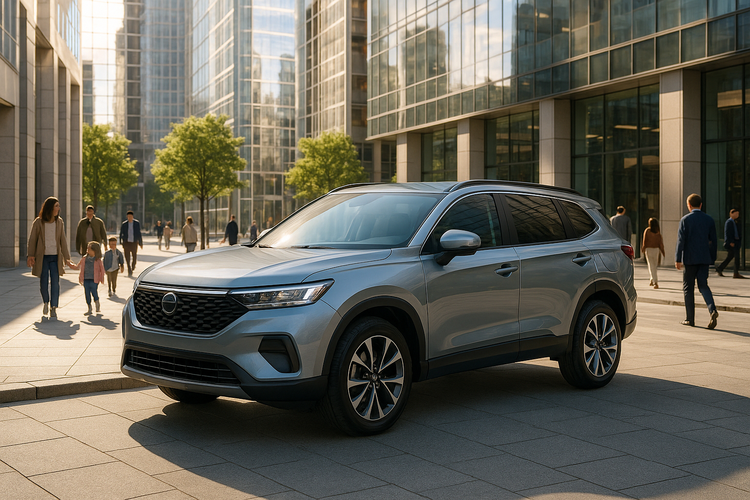 SUV moderne en ville confort et style urbain